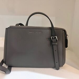 Marc Jacobs Charcoal Leather Handbag
